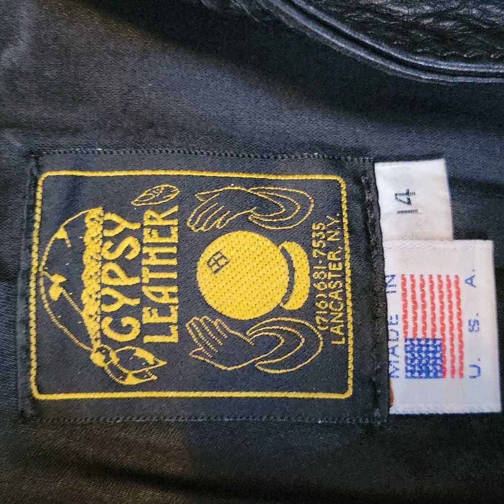 Gypsy Lether bikers jacket - Picture 7 of 8